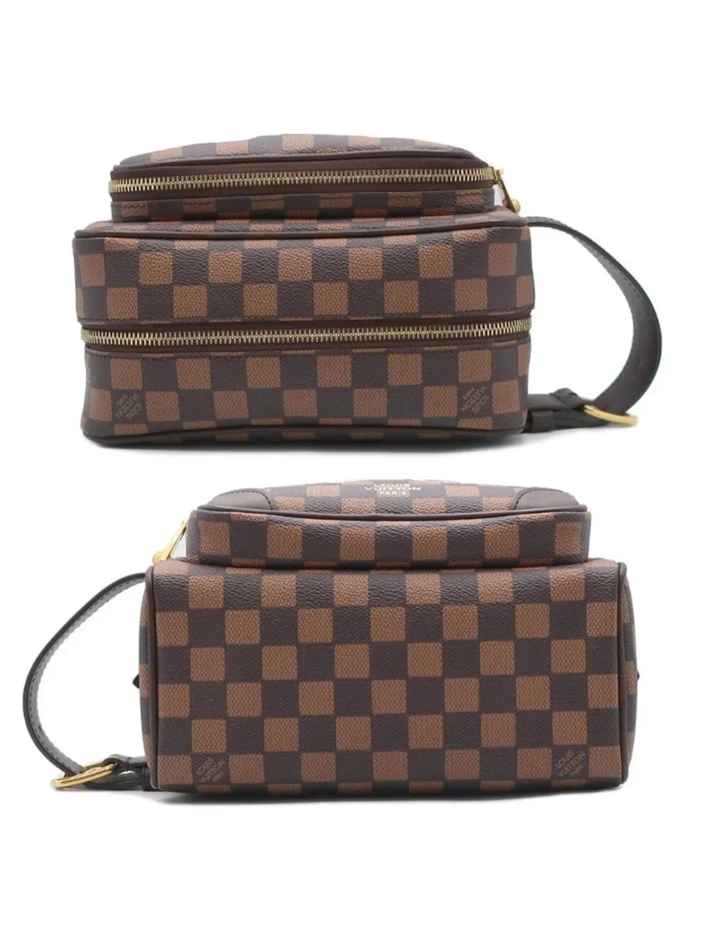 Louis Vuitton Ten Friendship Dopp Kit Brown Handbag